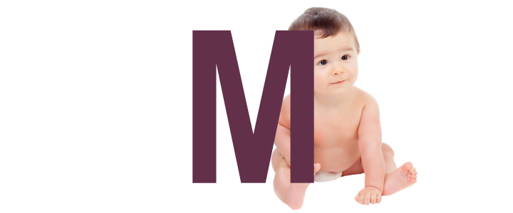 Prénoms de bébé dernière lettre M Prénoms de bébé dernière lettre M | IdPrenom