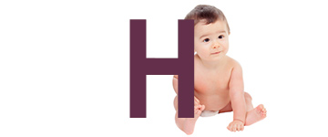 Prénoms de bébé dernière lettre H | IdPrenom